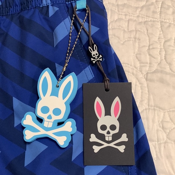 NEW Psycho Bunny Men’s Big and Tall Pisani Swim Trunks 2XL - Picture 10 of 13